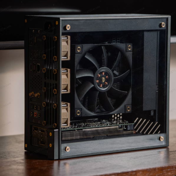 Sff Mini Itx Cnc Aluminum Chassis - Boîtier LP P6 ITX en aluminium